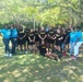 Providers assist with field day