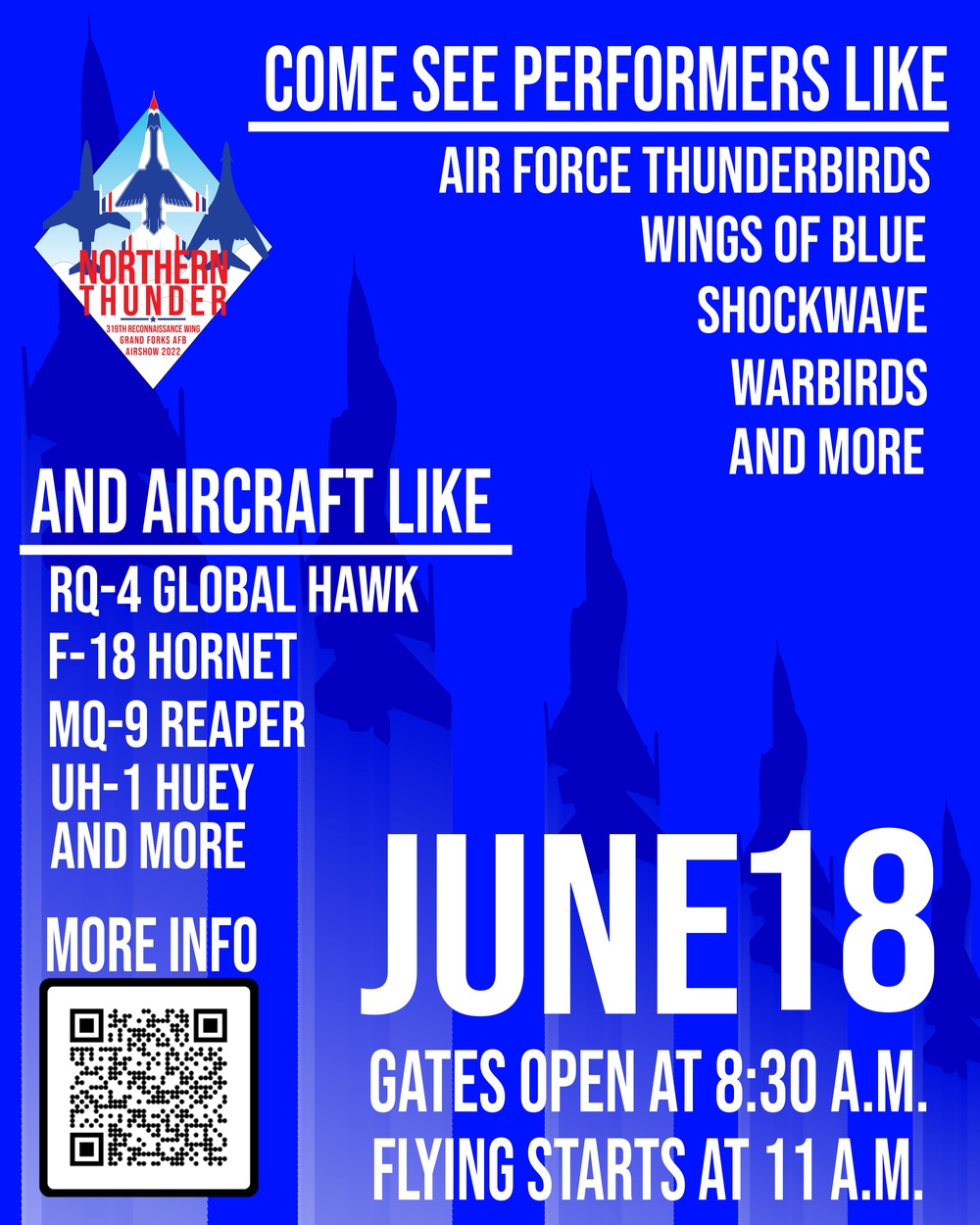 DVIDS Images Northern Thunder Air Show Informational Poster (1/3