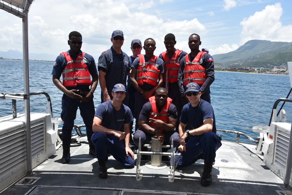 U.S. Coast Guard, Haitian Coast Guard work together in Windward Passage