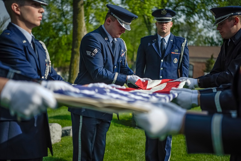 WWII B-25 crew member laid to rest