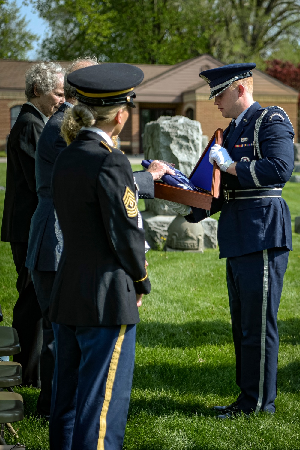 WWII B-25 crew member laid to rest