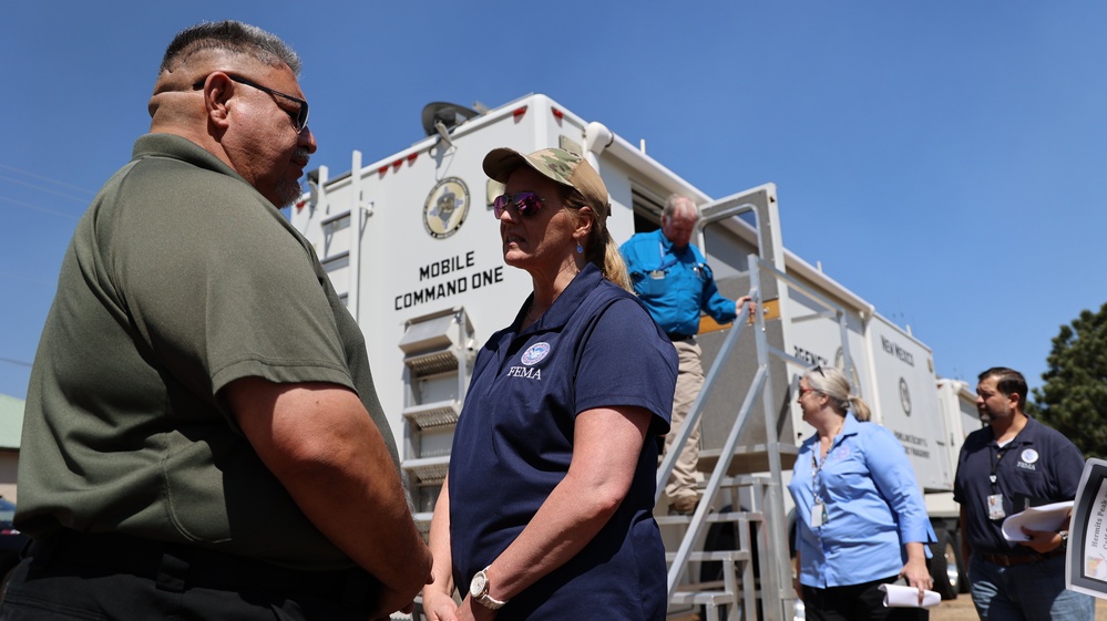 FEMA Administrator Deanne Criswell  Visits New Mexico Wildfire Disaster