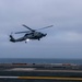 An MH-60R Prepares To Land On The Flight Deck