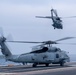 An MH-60R Takes Off Of The Flight Deck