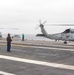 Three MH-60R Sea Hawks Rest On The Flight Deck