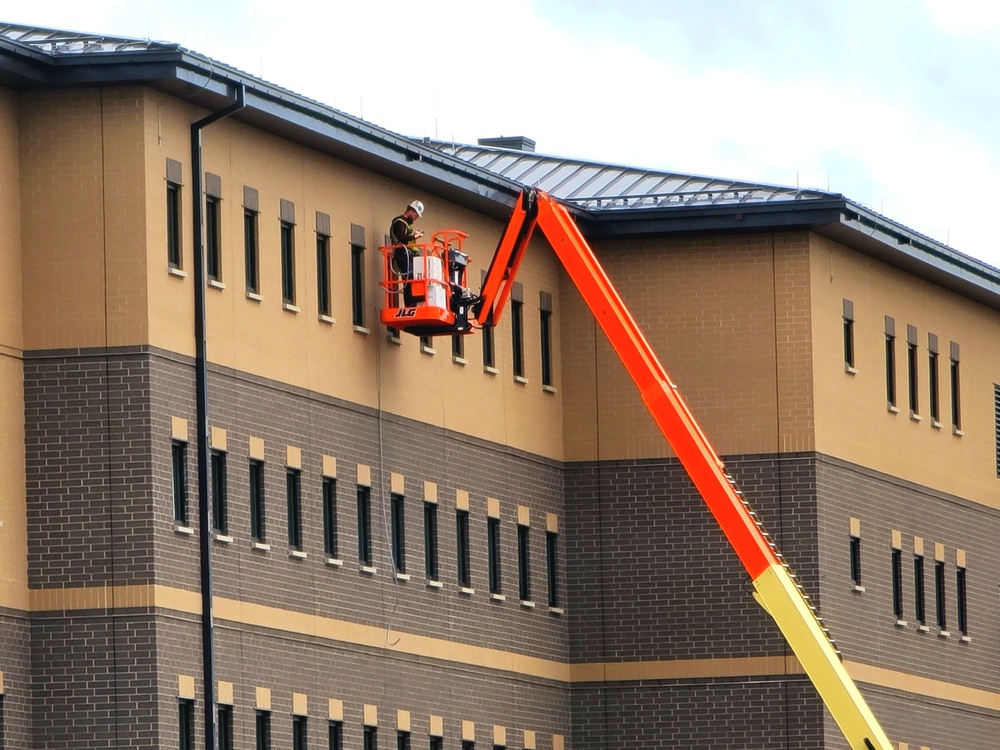 Second transient troops barracks project continues at Fort McCoy