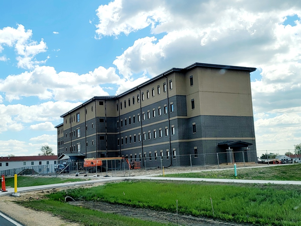 Second transient troops barracks project continues at Fort McCoy