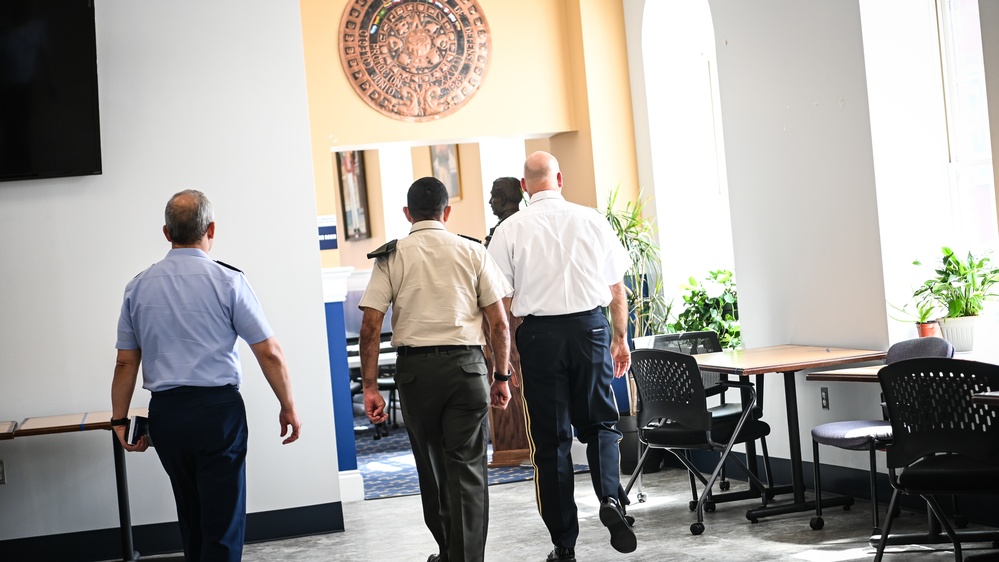 Colonel Pablo De Leon, Guatemala Delegate Visits IADC