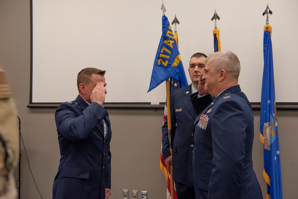 217th AOG Change of Command Ceremony