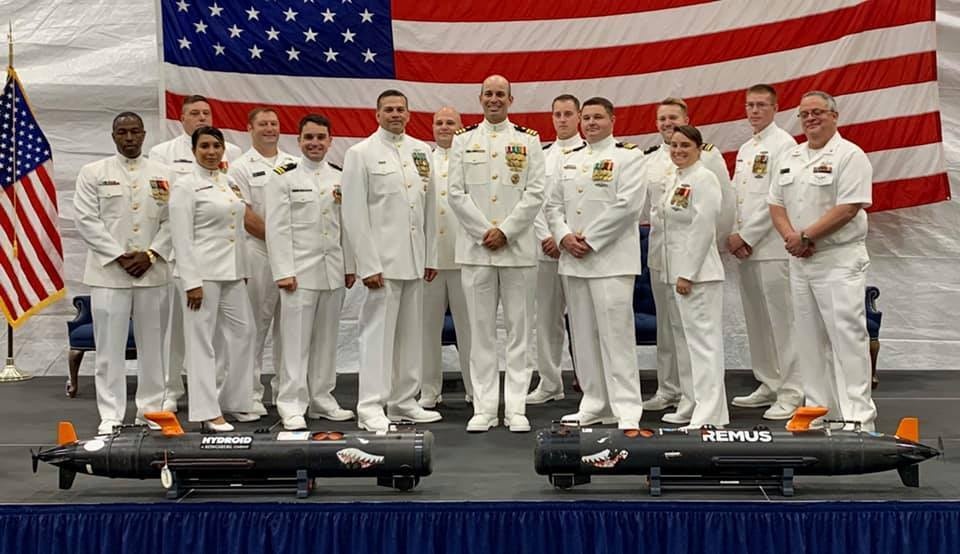 Naval Oceanography Mine Warfare Center Change of Command