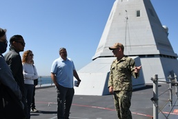 MCTSSA Civilians visit USS Monsoor in San Diego