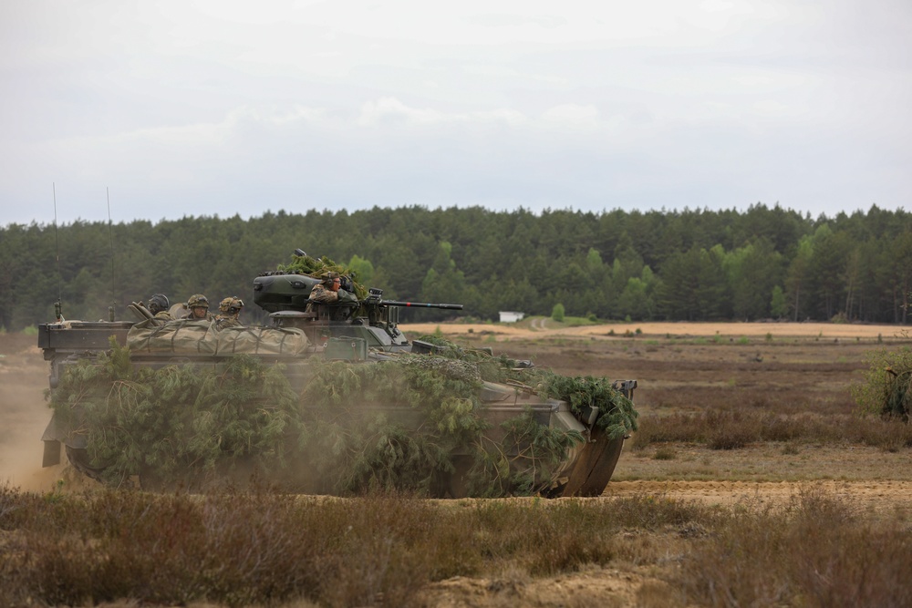 Multinational Field Training Exercise at DPTA, Poland