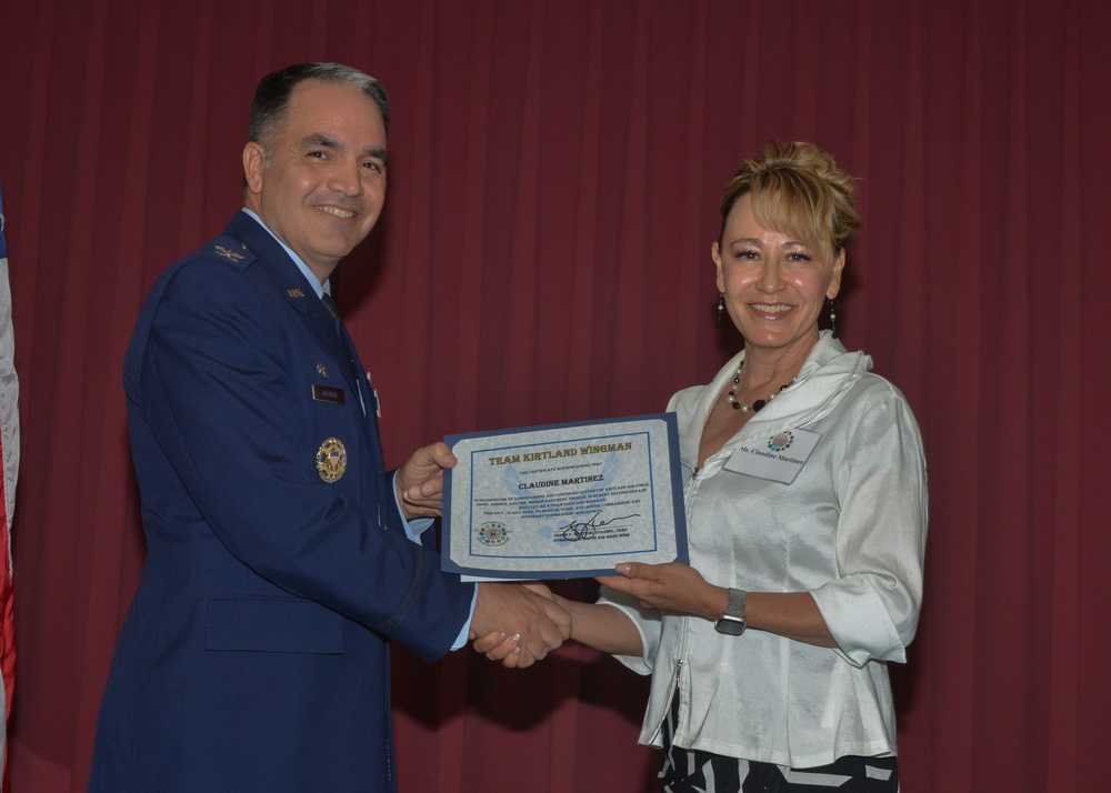 Team Kirtland inducts new honorary commanders