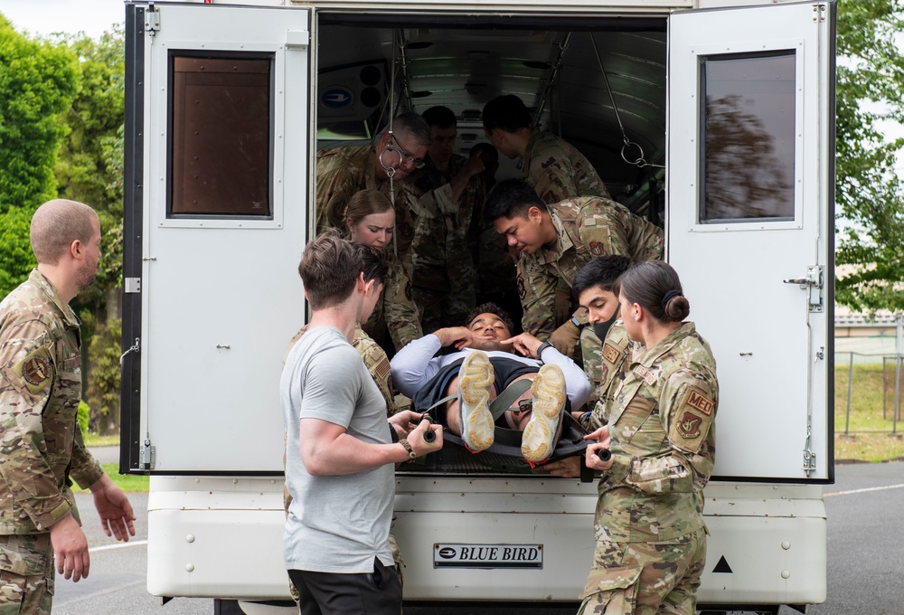 USFJ medical personnel showcase ACE through joint exercise