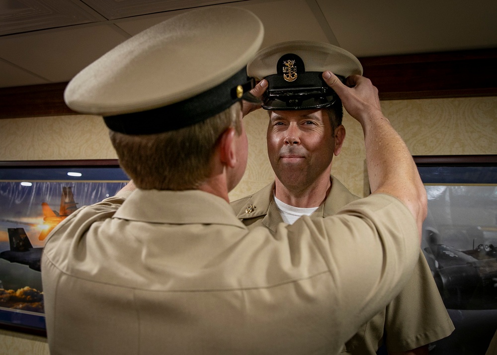 CSG-10 Master Chief Pinning
