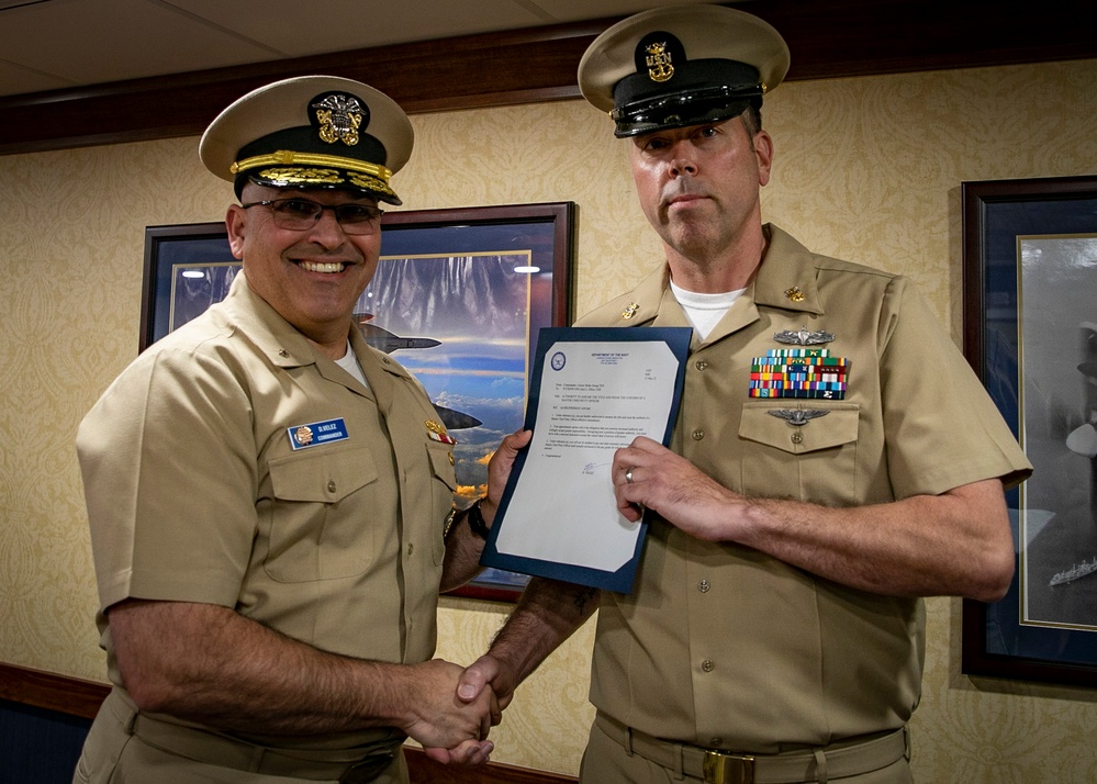 CSG-10 Master Chief Pinning