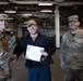 NCOA-E Presents Certificates of Appreciation to Navy Sailors!