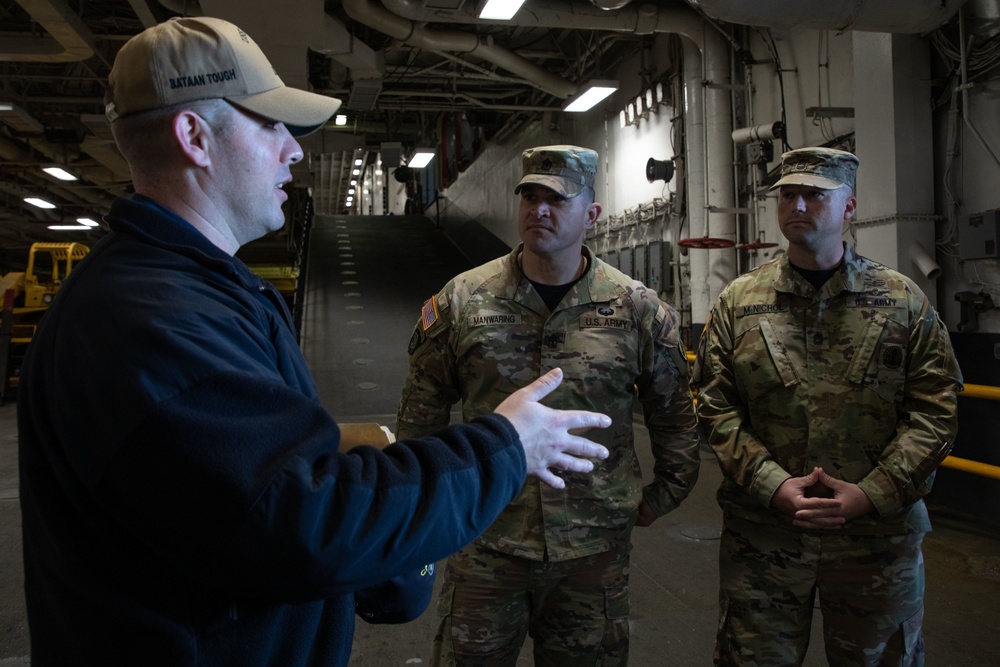 NCOA-E Presents Certificates of Appreciation to Navy Sailors!