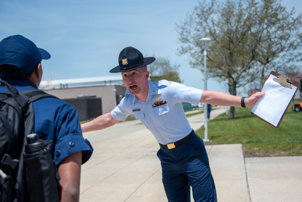 Coast Guard Recruits Attend Boot Camp