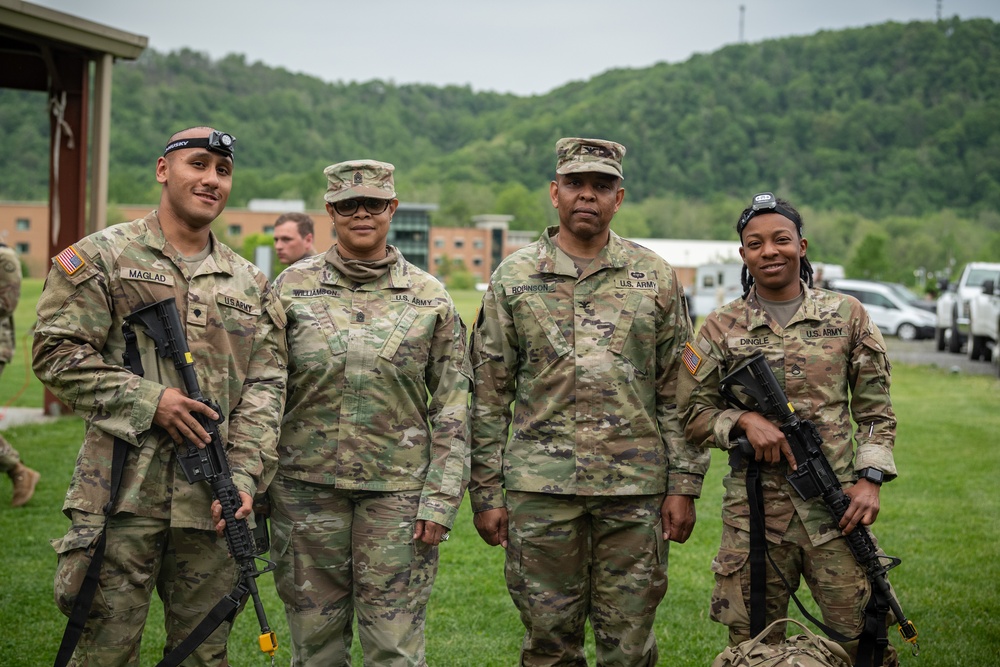 Soldiers compete in the National Guard Bureau Region 2 Best Warrior Competition