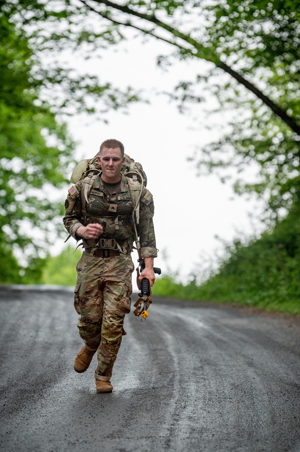 Soldiers compete in the National Guard Bureau Region 2 Best Warrior Competition