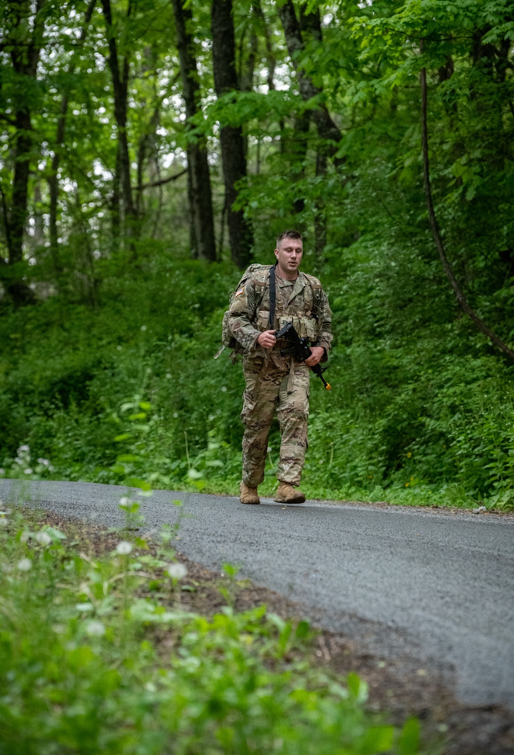 Soldiers compete in the National Guard Bureau Region 2 Best Warrior Competition
