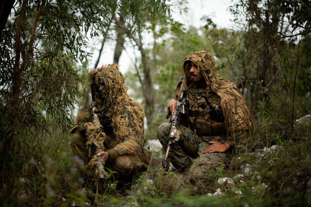 MRF-D Marines, Australian Army and Japan Ground Self Defense Force Personnel Participate in Exercise Southern Jackaroo