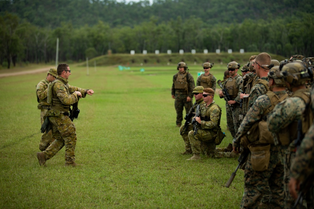 MRF-D Marines, Australian Army and Japan Ground Self Defense Force Personnel Participate in Exercise Southern Jackaroo