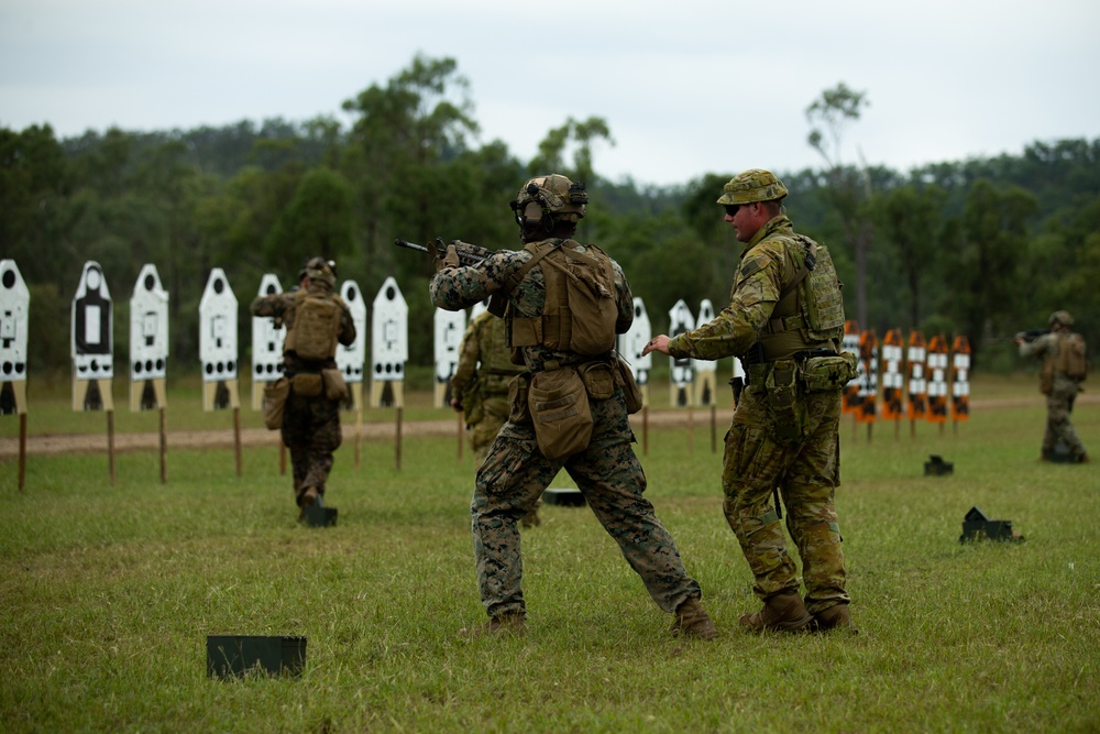 MRF-D Marines, Australian Army and Japan Ground Self Defense Force Personnel Participate in Exercise Southern Jackaroo