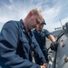 USS Milius tests weapon systems