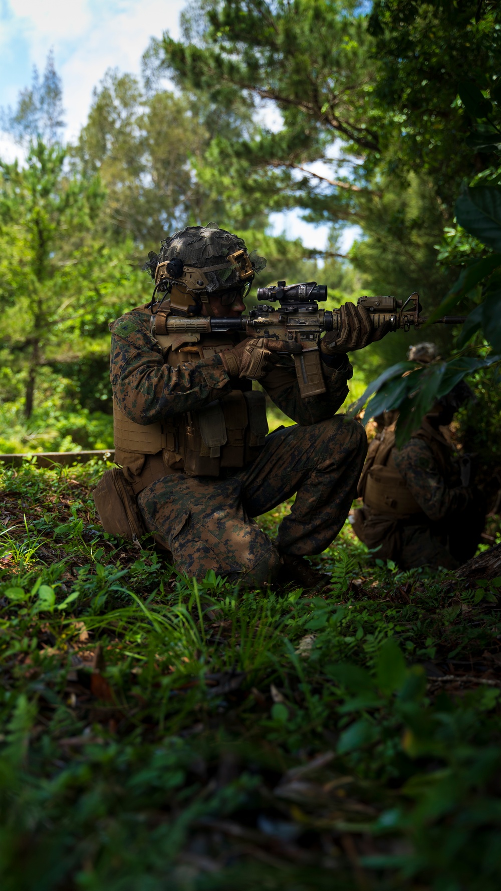 3/2 Combat Engineers conduct a live fire range