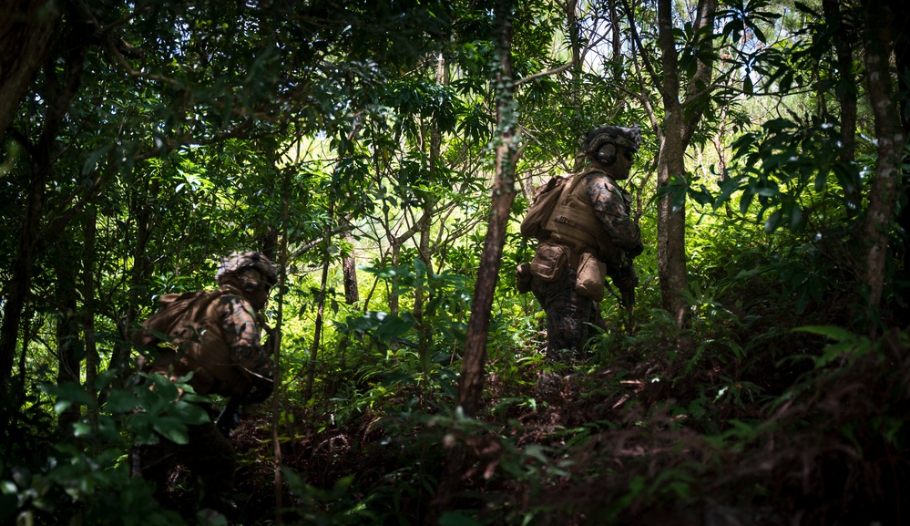 3/2 Combat Engineers conduct a live fire range