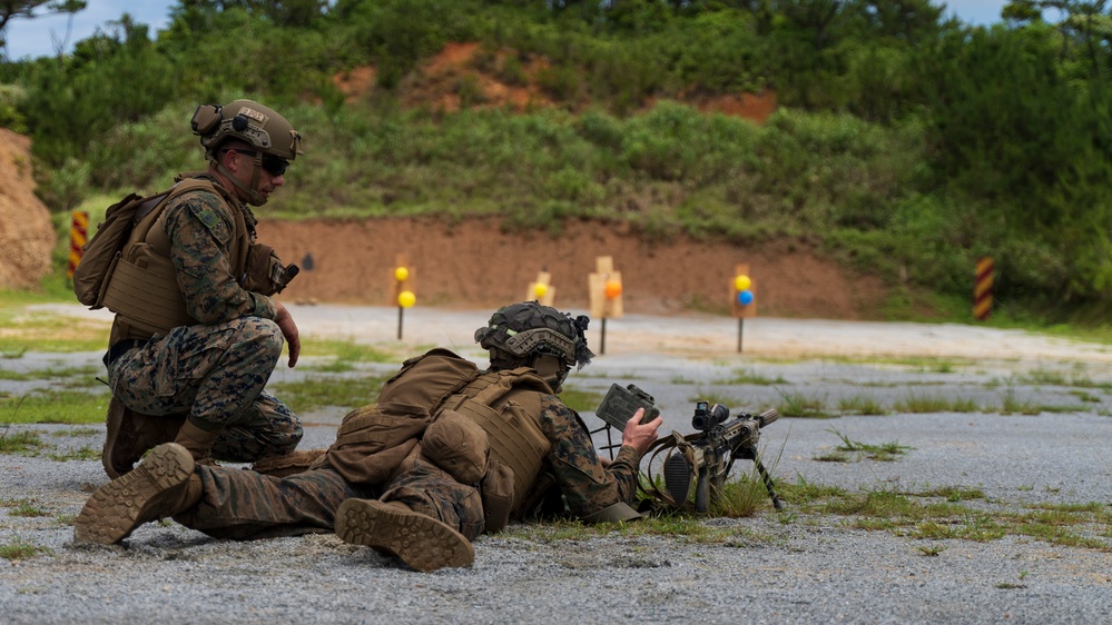 3/2 Combat Engineers conduct a live fire range