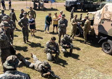 MRF-D 22: Marines participate in community event
