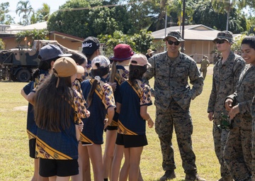 MRF-D 22: Marines participate in community event