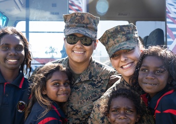 MRF-D 22: Marines participate in community event