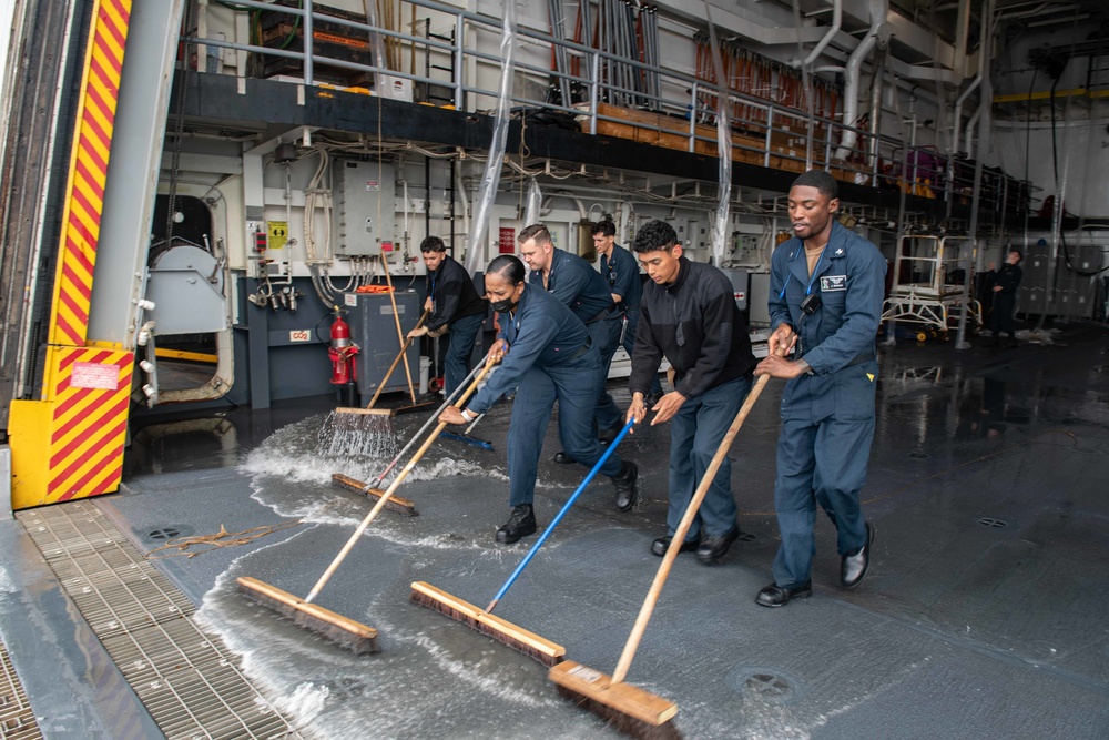 TYCOM Material Inspection onboard USS New Orleans May 2022