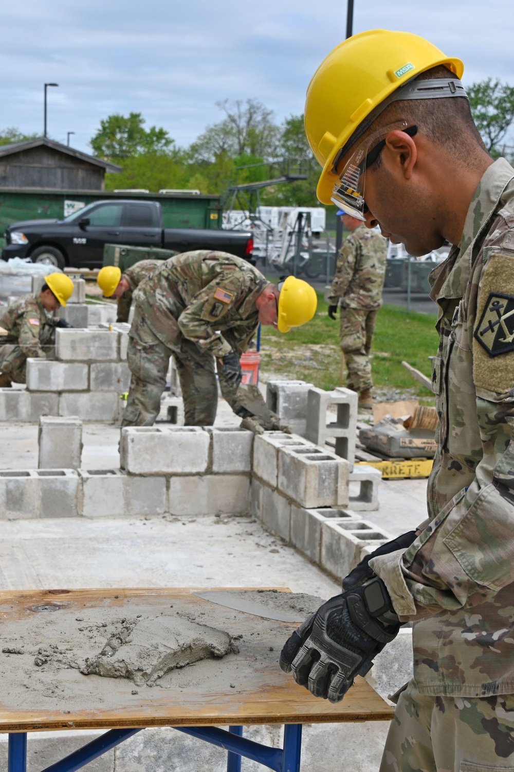 Fort Dix –  1st BDE 102nd DIV – Engineers Carpentry &amp; Masonry Specialist Course