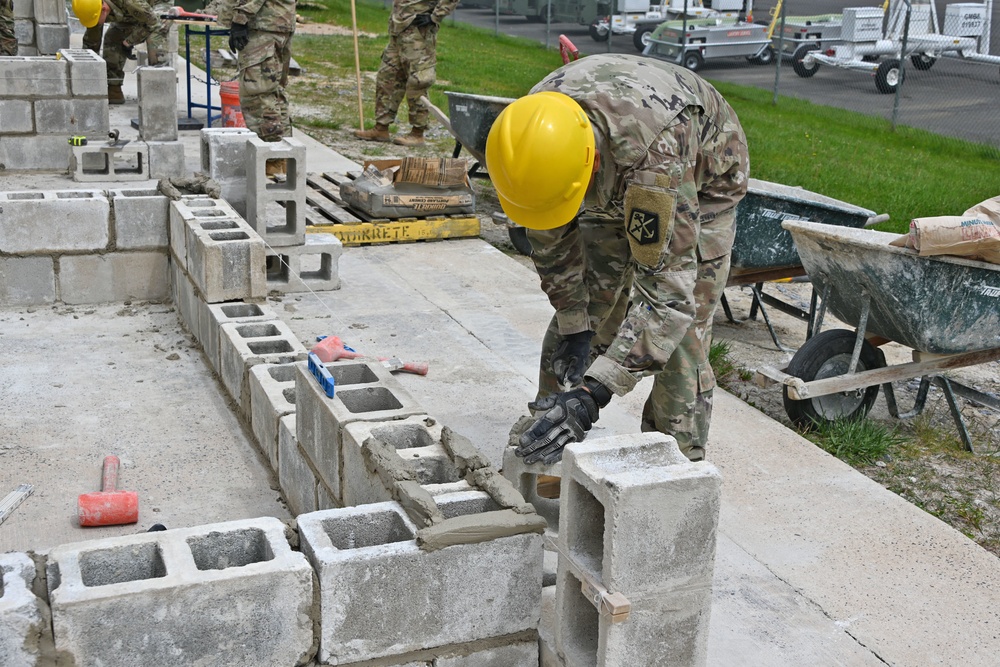 Fort Dix –  1st BDE 102nd DIV – Engineers Carpentry &amp; Masonry Specialist Course