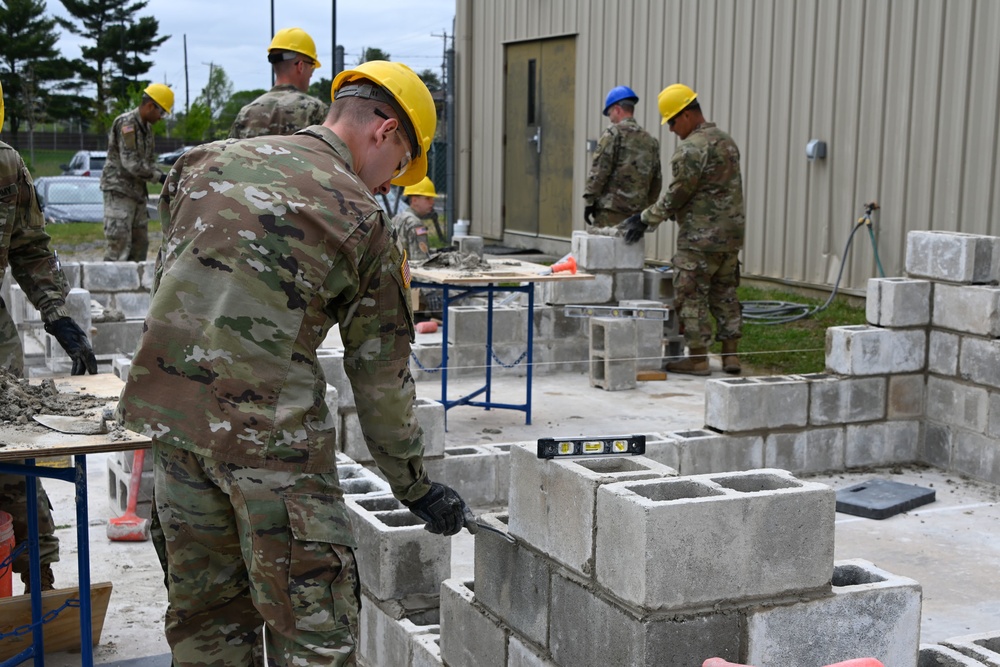Fort Dix –  1st BDE 102nd DIV – Engineers Carpentry &amp; Masonry Specialist Course