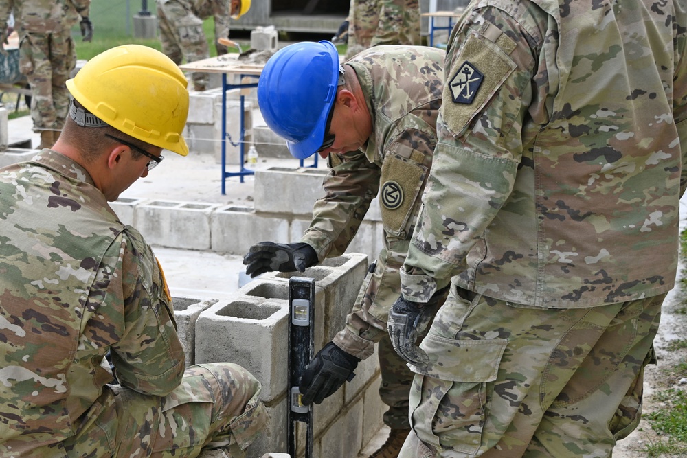 Fort Dix –  1st BDE 102nd DIV – Engineers Carpentry &amp; Masonry Specialist Course