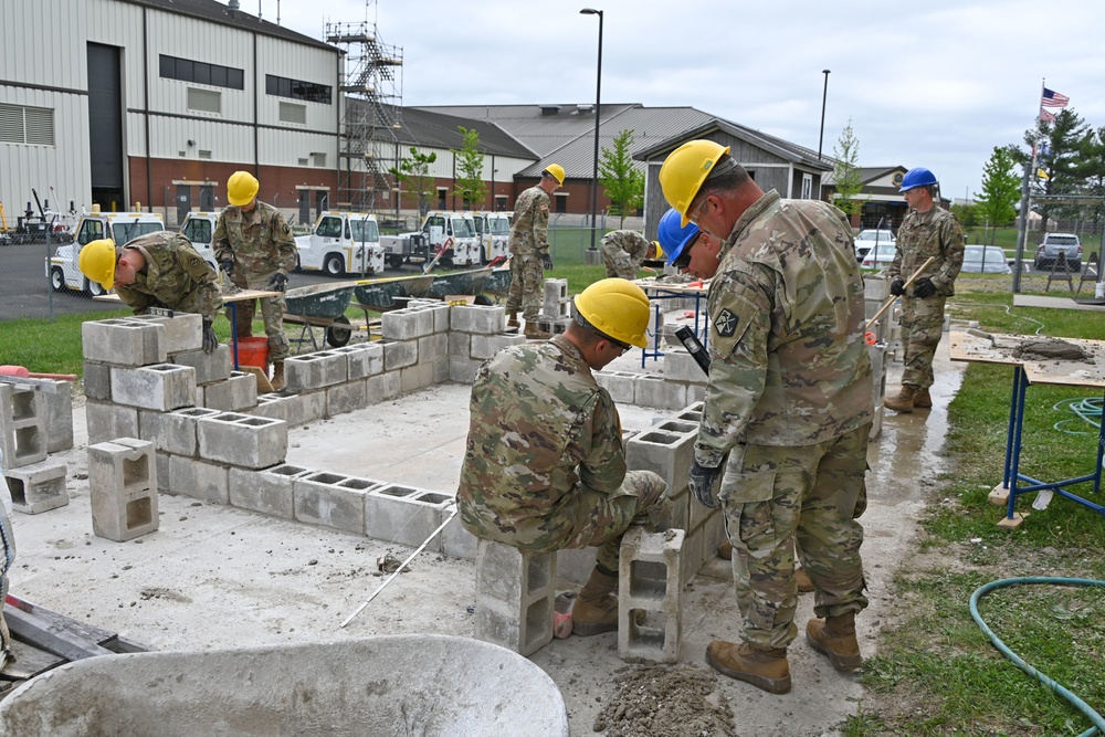Fort Dix –  1st BDE 102nd DIV – Engineers Carpentry &amp; Masonry Specialist Course