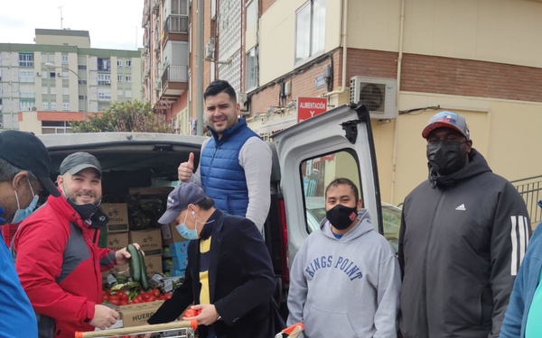 Madrid Sailors &quot;Use Time Wisely&quot; by Giving Back to Local Community