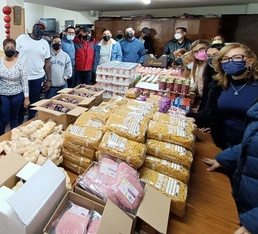 Madrid Sailors "Use Time Wisely" by Giving Back to Local Community