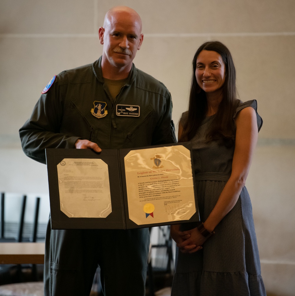 122nd Fighter Wing's Discala retires from the Indiana Air National Guard