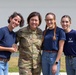 156th Wing Rising 6 Airmen host breakfast with CMSAF JoAnne S. Bass