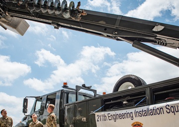 Command Chief of the Air National Guard Visits the 193rd SOW