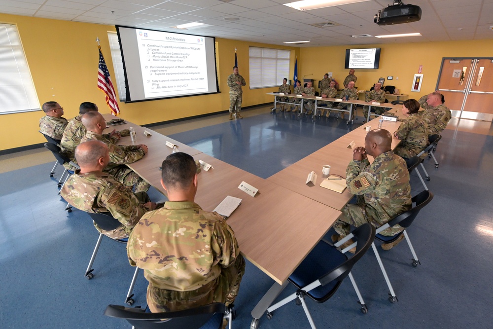 DVIDS - Images - 156th Wing Chief's Council hosts briefing for CMSAF ...