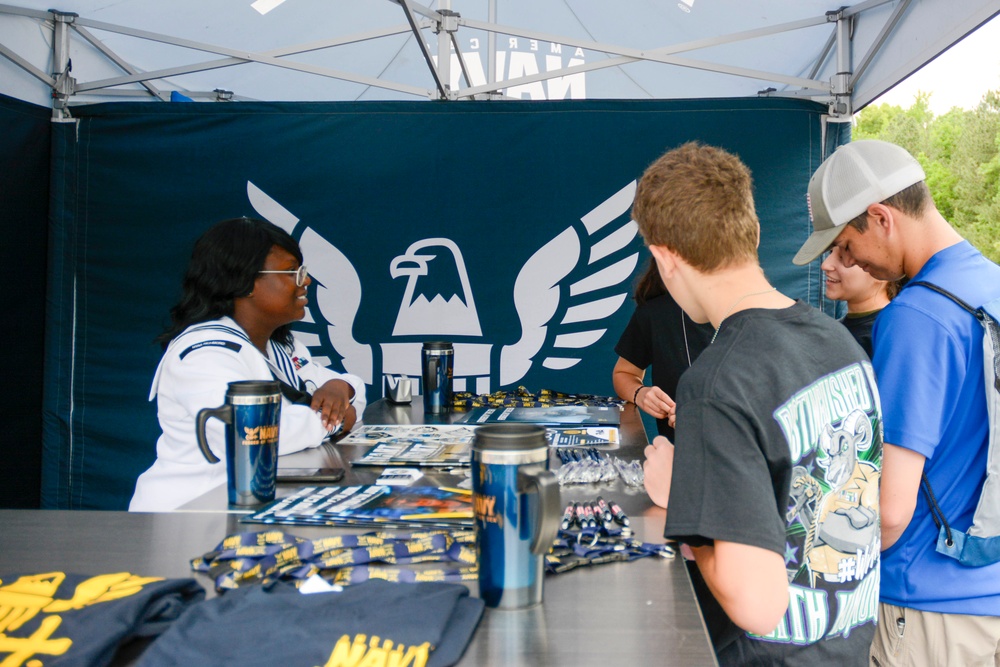 Navy Week Richmond Begins at James River High School