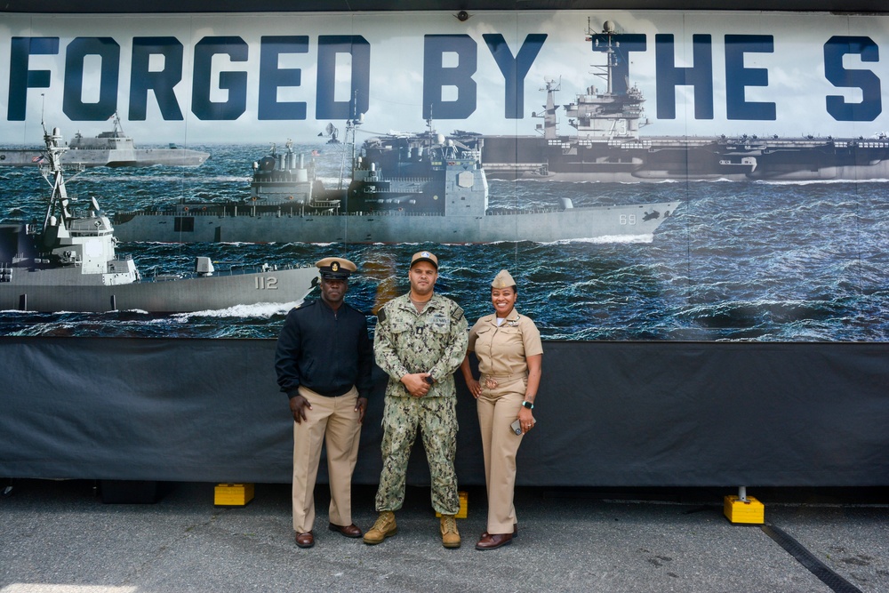 Navy Week Richmond Begins at James River High School